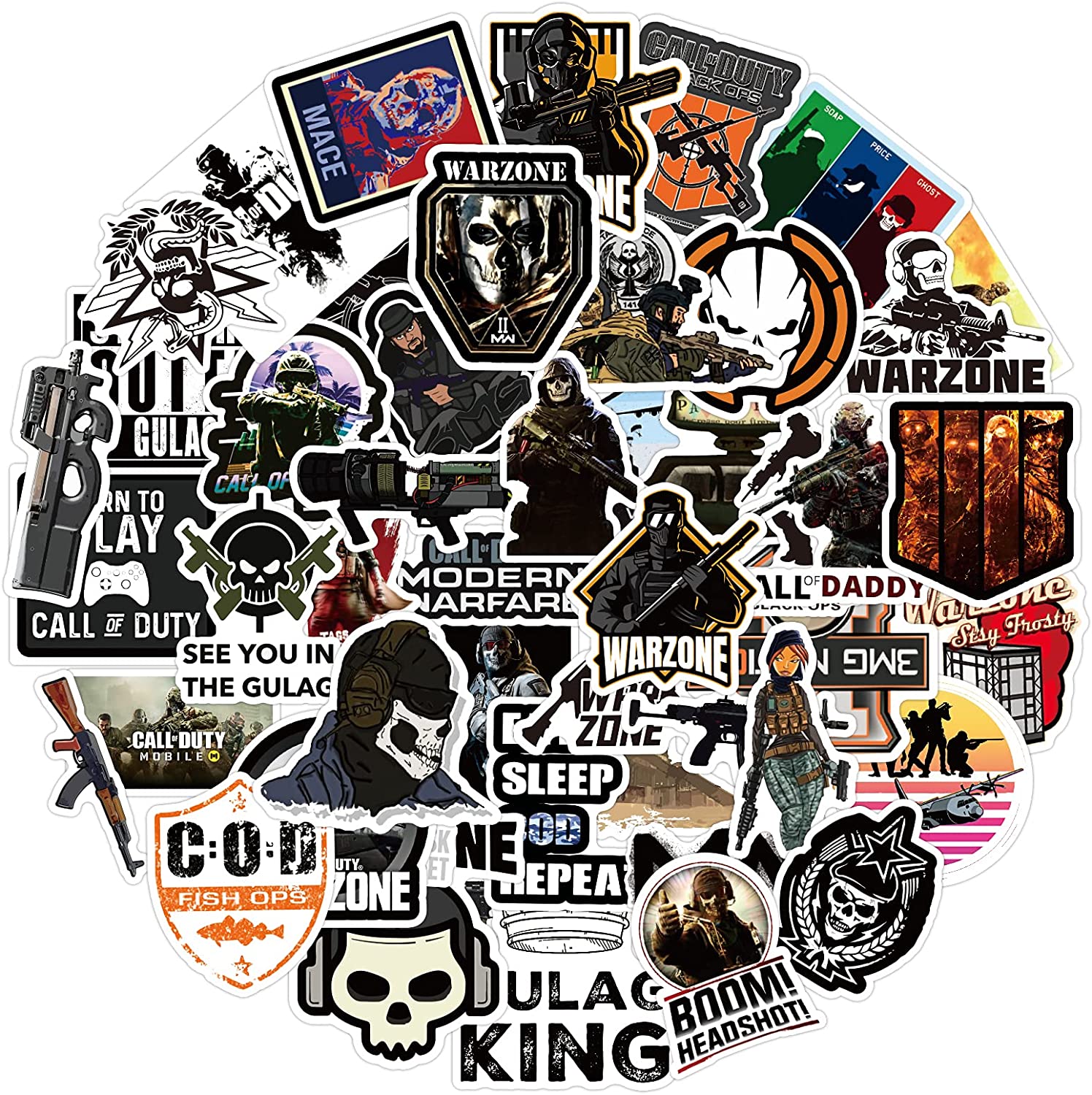 call of duty stickers