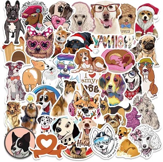 cute dog stickers