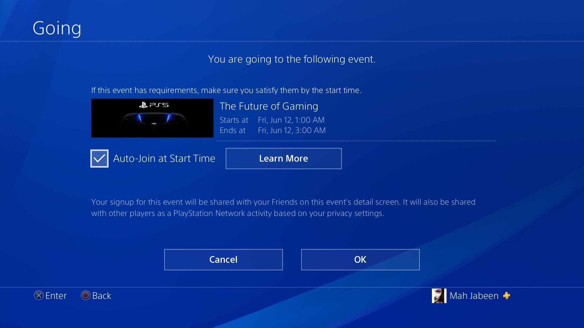 PS5 Future of Gaming event