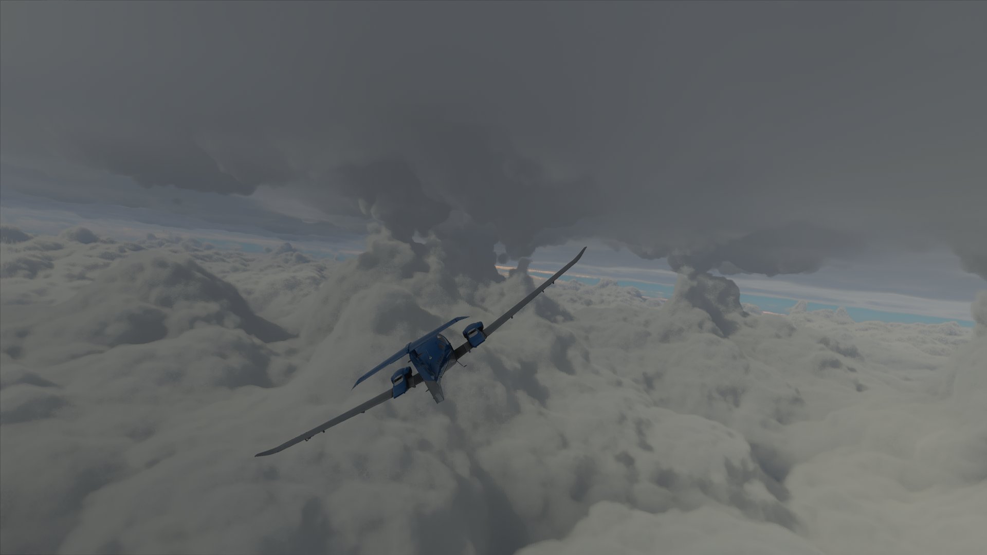 Flight Simulator Hurricane Laura