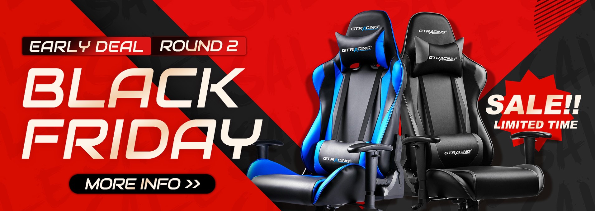 GTRacing Black Friday Gaming Chair Deals